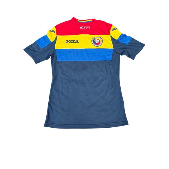 Romania National Team Training Jersey by Joma Tricolor Soccer Shirt Men's Size S - Picture 1 of 5
